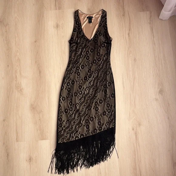 chinese dress ladies Collide Lace Mini Dress